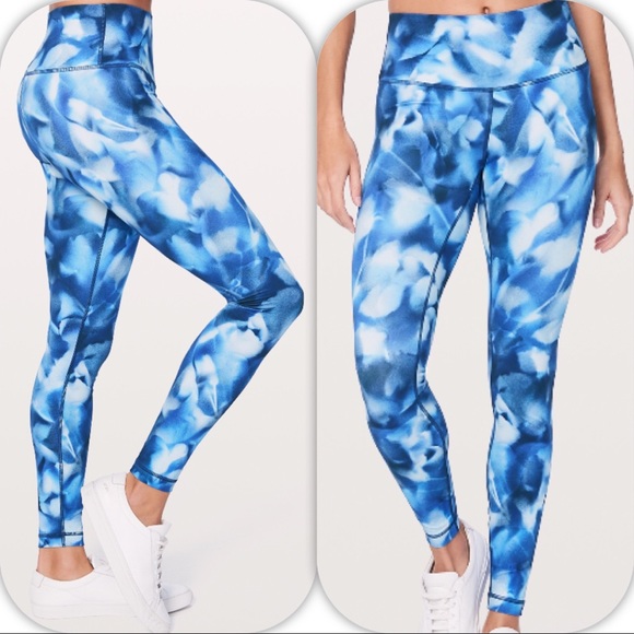 NWT BBBM LULULEMON WUNDER UNDER HR TIGHT BLOSSOM - Picture 4 of 7